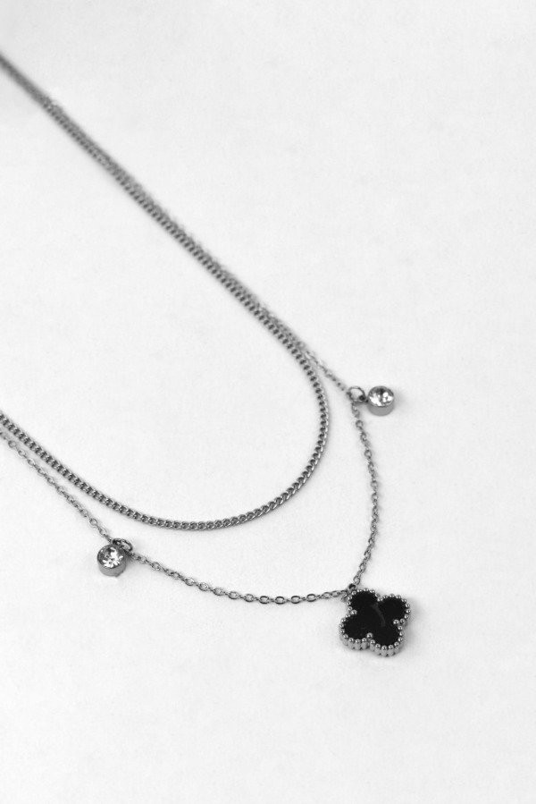 Producto - Collar Clara Plateado