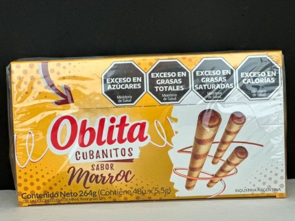 Producto - Cubanitos Oblita Marroc