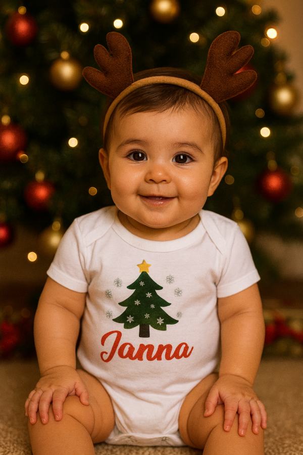 Producto - Body de Navidad para bebe de arbolito