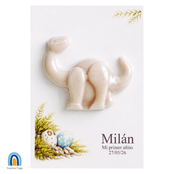 Producto - Souvenir jabón decorativo Dinosaurio (mín. 10 uds.)
