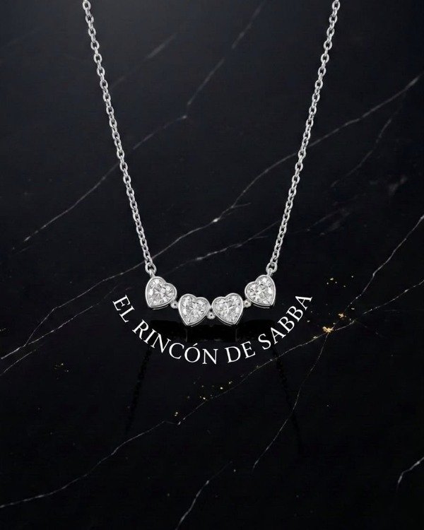 Producto - Colgante Silver Heart Diamond