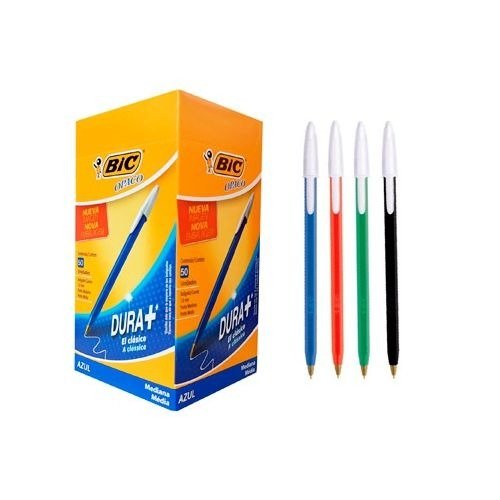 Producto - BOLIGRAFO BIC OPACO 1 MM X 50 UNIDADES