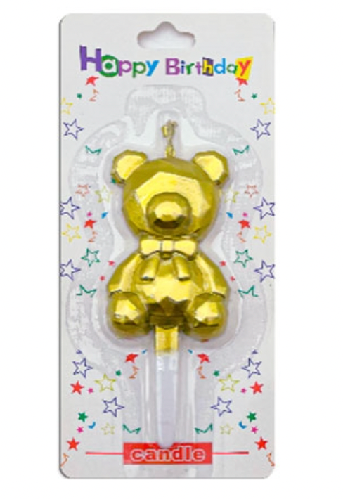 Producto - Vela dorada osito