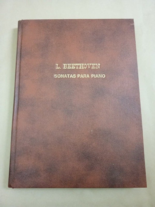 Producto - L. Beethoven sonatas para piano - Ricordi 1920 Tapa dura - 0