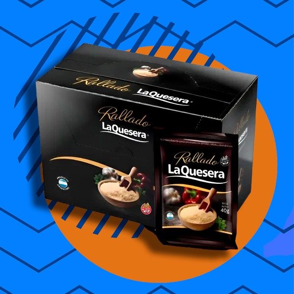 Producto - QUESO RALLADO LA QUESERA X 40 G X 20 UNI