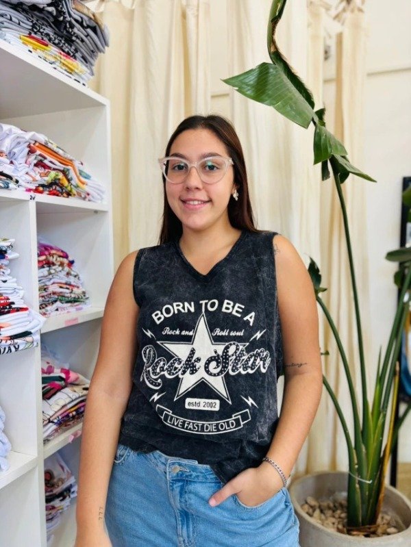 Producto - Musculosa Batik (Born to Be)