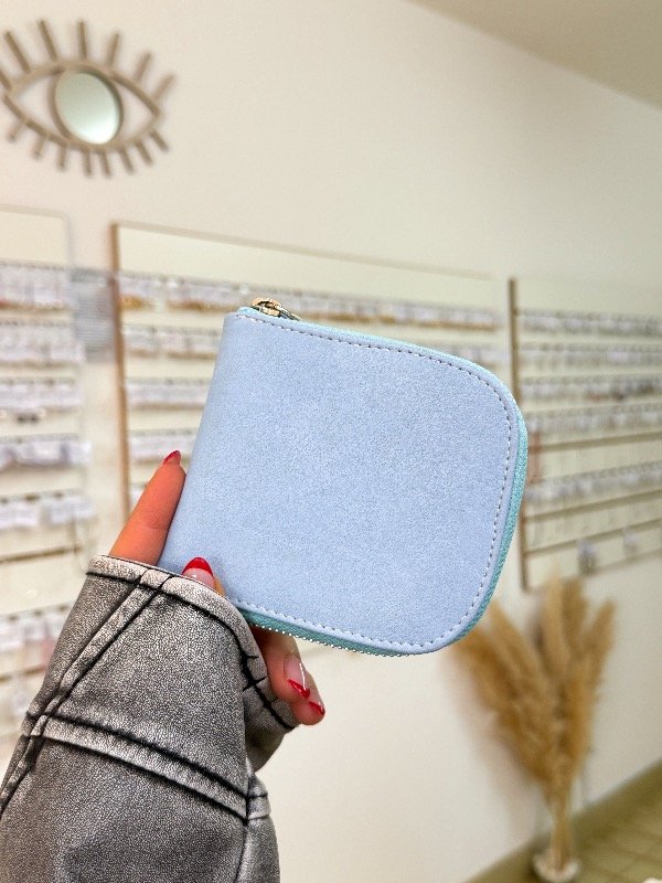 Producto - Billetera pocket celeste