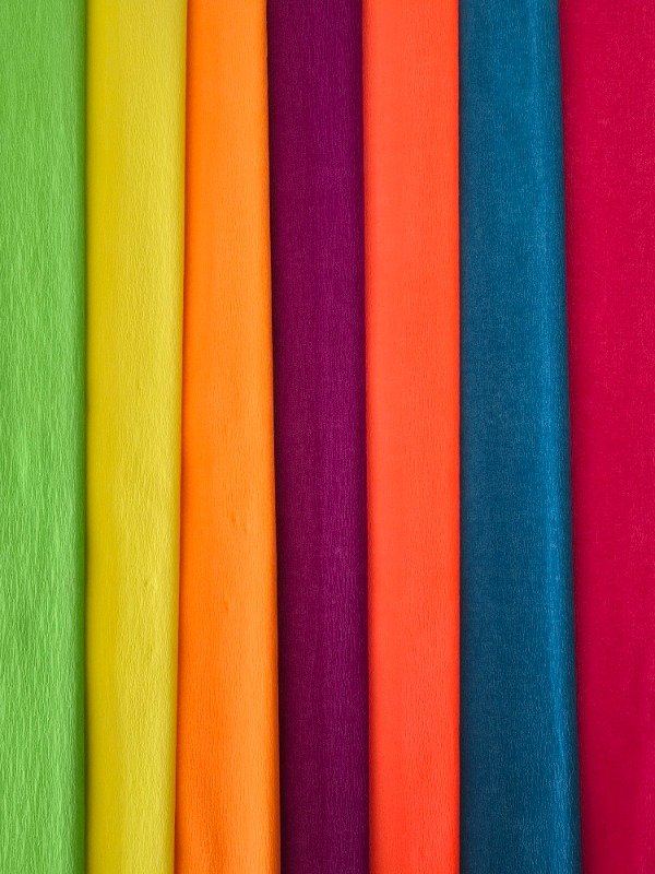 Producto - Crepelina (papel crepé) - Colores neón (por unidad) - 7