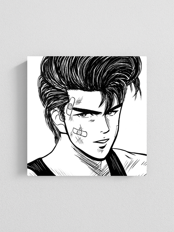 Producto - Cuadro Hanamichi Sakuragi  -Slam dunk-