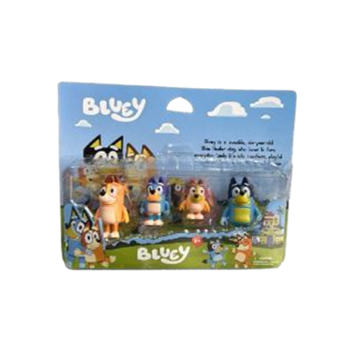 Bluey Ecoblister Album Con 10 Bustine Di Figurine - Gioco E Impara Con Bingo E Bluey, Calendario Incluso