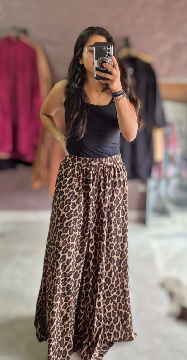 Producto - Maxifalda importada print (Talle L)