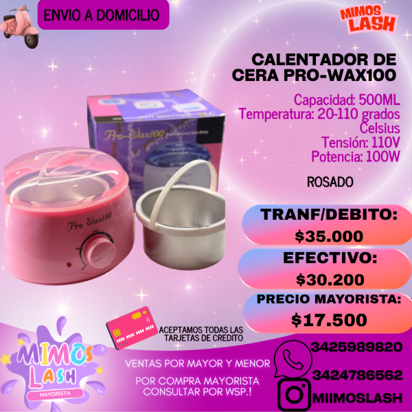 Producto - HORNITO CALENTADOR DE CERA PRO-WAX100