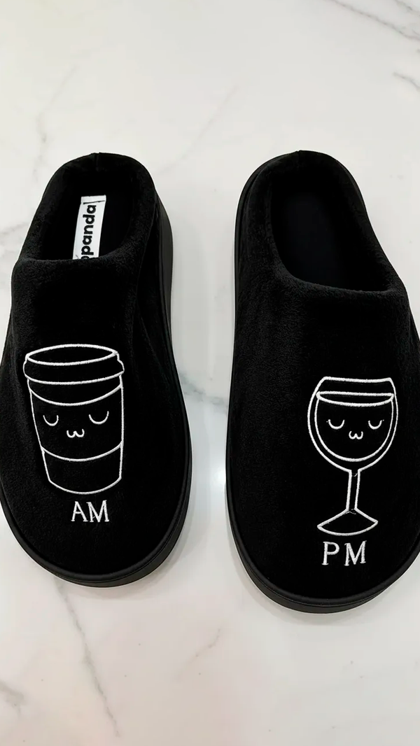 Producto - Pantuflas De Mujer AM Negro