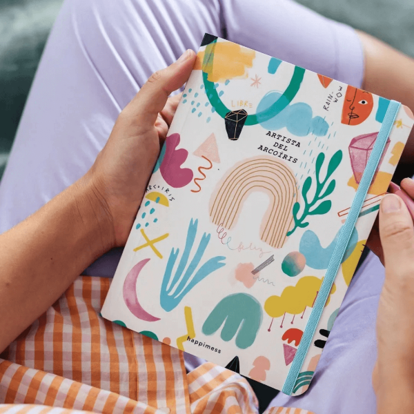 Producto - CUADERNO A5 - Artista del arcoíris