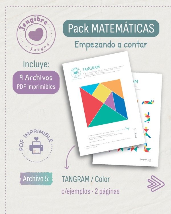 Producto - Pack Matemáticas - Mis primeros números - 3