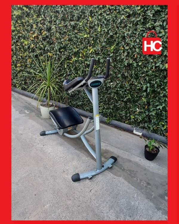 Producto - Máquina de abdominales Ab Coaster con riel curvo y asiento giratorio - 1