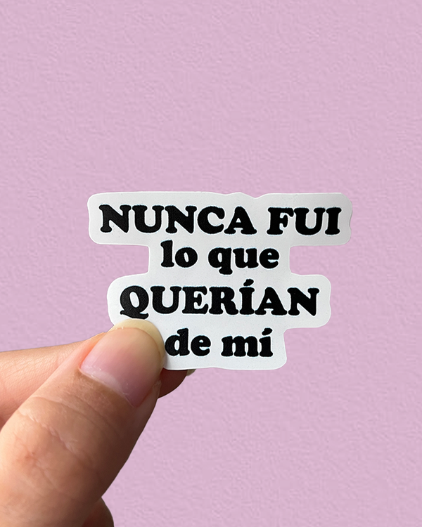 Producto - NO ME IMPORTA #3 - Sticker individual Lali