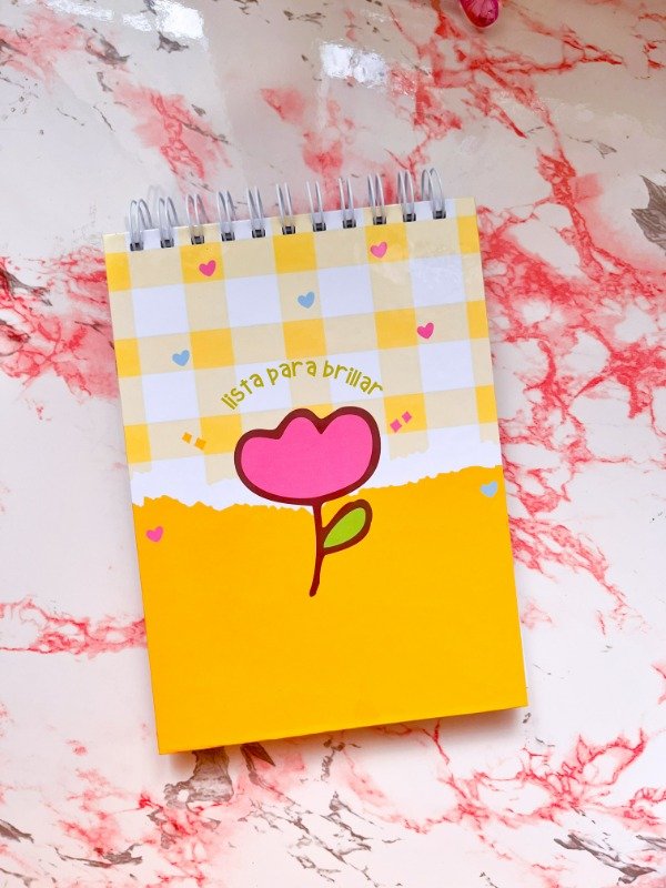 Producto - CUADERNO ESTILO BULLET JOURNAL ANILLADO ARRIBA HAPPY 2