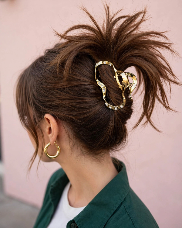 Producto - BROCHE ORGÁNICO GOLD