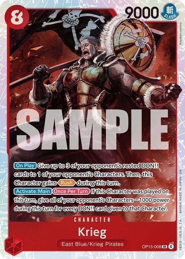 Producto - Krieg OP15-008