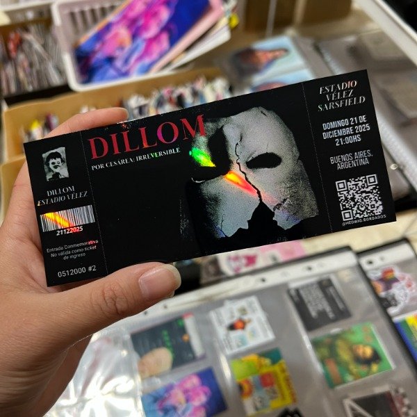 Producto - Entradas de recuerdo 14x6 HOLOGRAFICAS - DILLOM Velez
