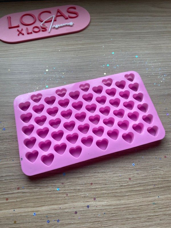 Producto - Molde corazones 2cm bombón