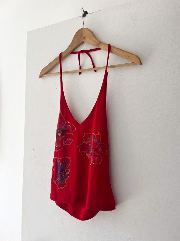 Producto - Top Halter Flores