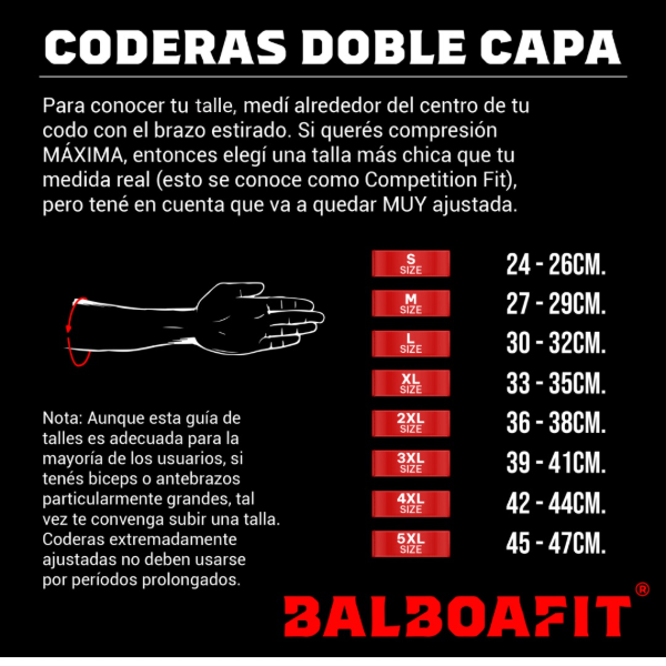 Producto - CODERAS DOBLE CAPA - BALBOAFIT - 6