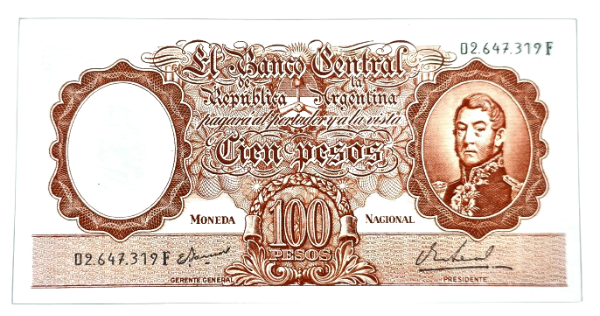 Producto - 100 Pesos Moneda Nacional (Ianella - Real) Bott.2081 XF