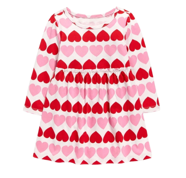Producto - Vestido  para Niñas Marca OLD NAVY Red Hearts