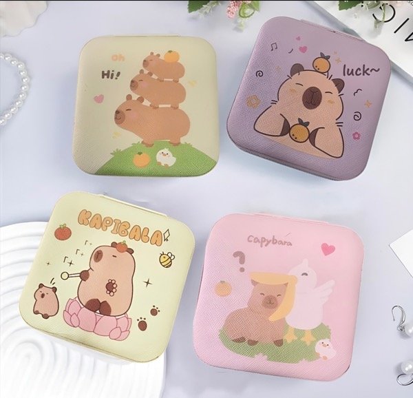 Producto - Mini alhajero , joyero organizador capibara