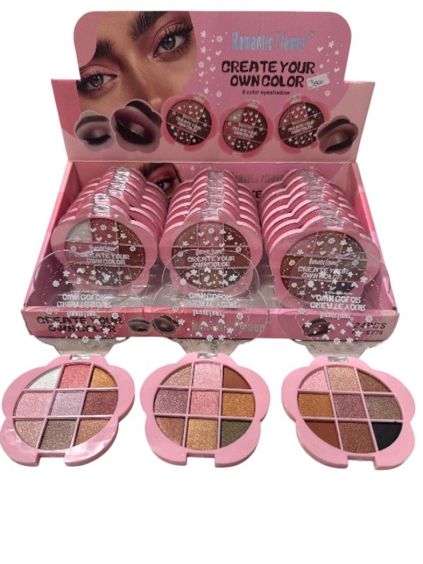 Producto - Sombras para ojos Flor x 9 colores