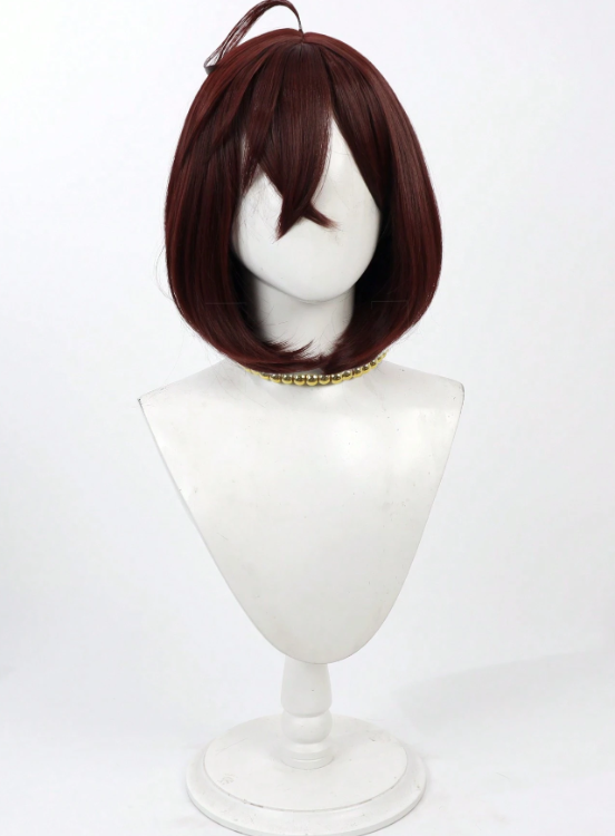 Producto - Peluca Marron Momo Ayase - Dandadan (Kanekalon)