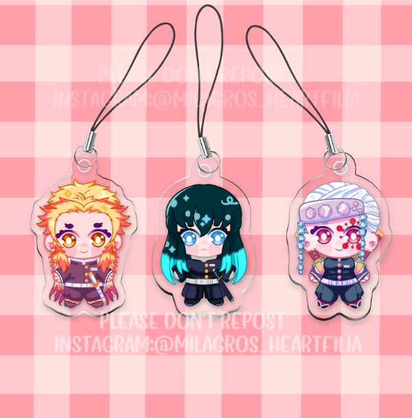 Producto - Phonecharms - Kimetsu no Yaiba Tanda 1