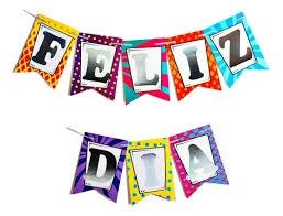Producto - BANDERIN FELIZ DIA STAMPING