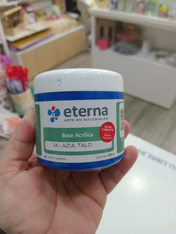 Producto - BASE ACRILICA ETERNA AZUL TALO X 200 ML