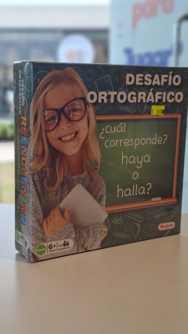 Producto - Desafio ortográfico Marca: Nupro