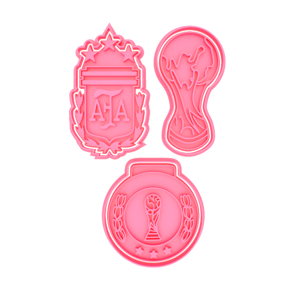 Producto - Set x 3 Cortante con Stamp Set Futbol 1