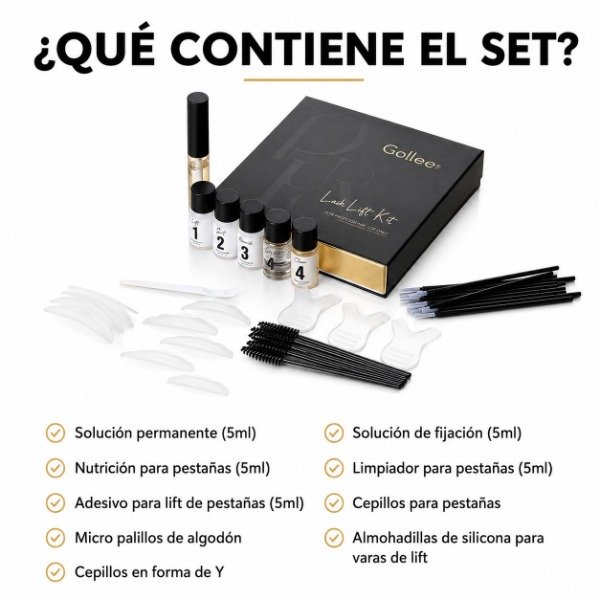 Producto - Kit de Lifting para pestañas Gollee - 2