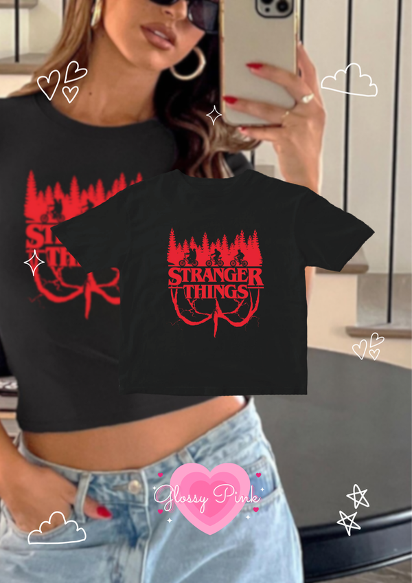 Baby tee Stranger Things - DTF