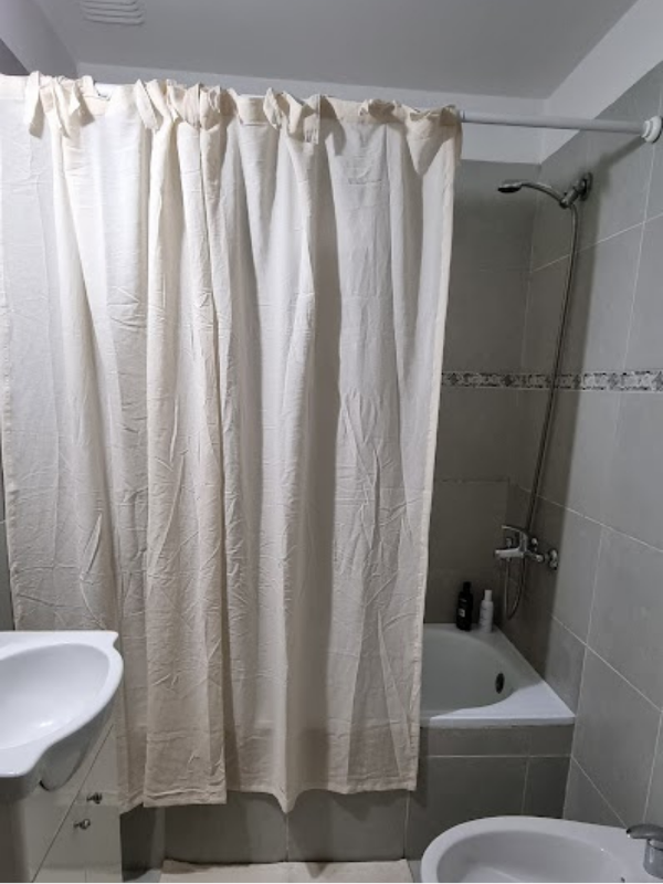Producto - Cortina de Baño Jazmin - COLOR NATURAL
