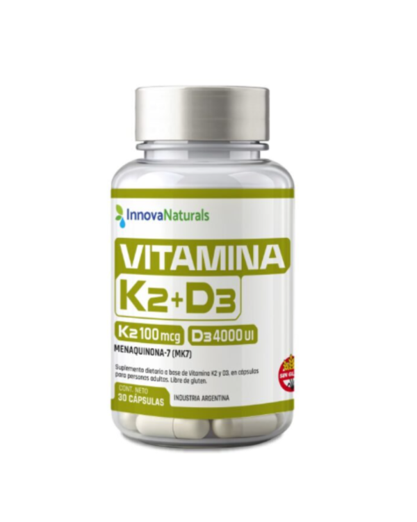 Producto - Suplemento Vitamina D3+K2