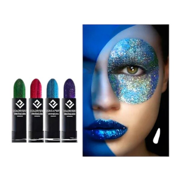 Producto - Maquillaje en Barra Glitter Brilloso