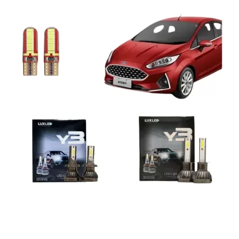 Producto - Kit Cree Led Y3 Luz Baja Y Alta Ford Fiesta 2010-2025
