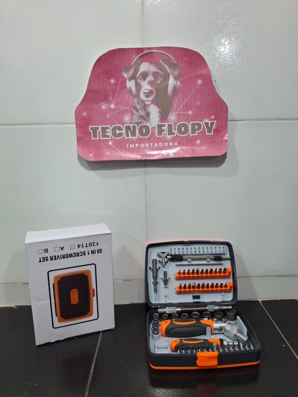 Producto - Destornillador 68 en 1 con trinquete giratorio 130
