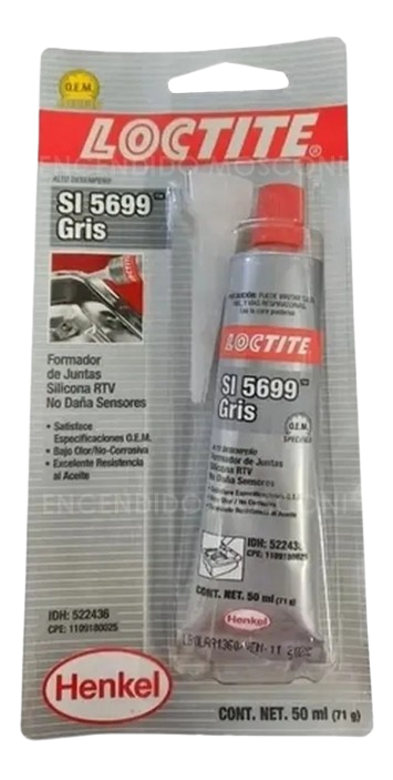 Producto - LOCTITE SI 5699 GRIS X50ml