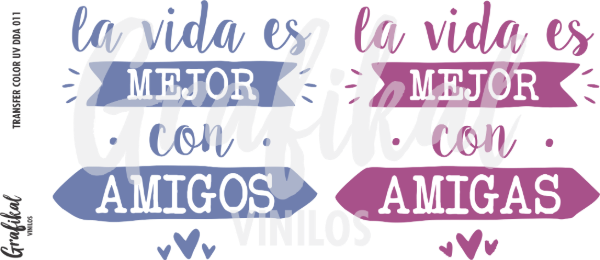Producto - Transfer Color UV Dia del Amigo 011