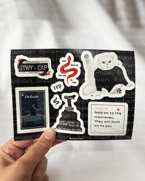 Producto - Plancha REPUTATION Taylor - Planchas de stickers