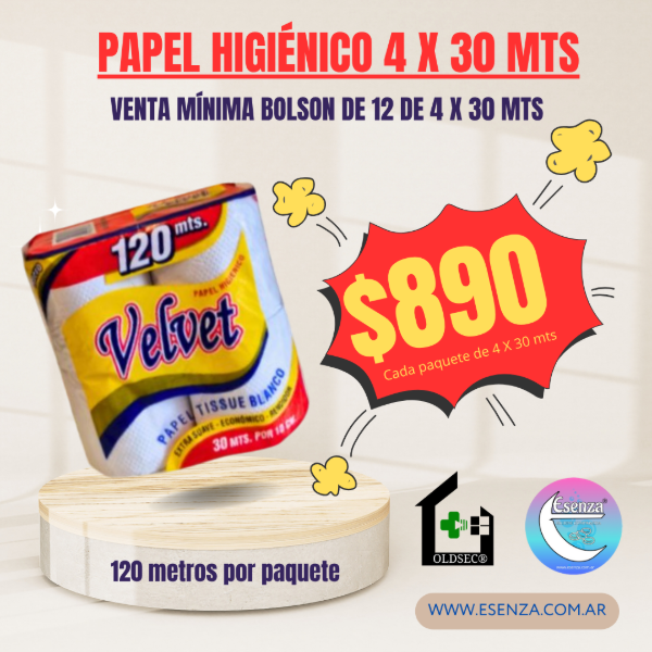 Producto - PAPEL HIGIÉNICO 48 X 30 MTS