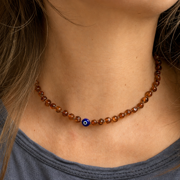 Producto - Collar Protección Ámbar Cognac